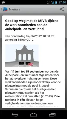 STIB mobile android App screenshot 0